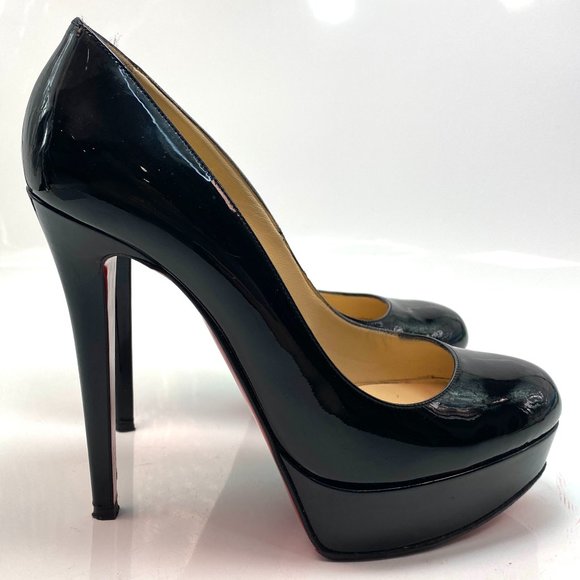 🌷❤️‍🔥FINAL SALE 🔥 NO OFFERS🌷💥Christian Louboutin Bianca 140 Heels 37.5 - Picture 1 of 8